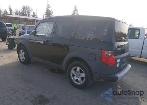 2003 Honda Element Ex z USA, uszkodzony, nr VIN 5J6YH28593L026942